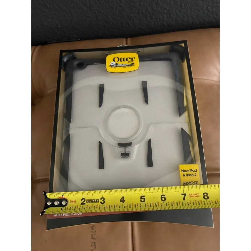OtterBox Reflex Series Case For Apple iPad 2 & New iPad 3rd Gen Clear Black NIB